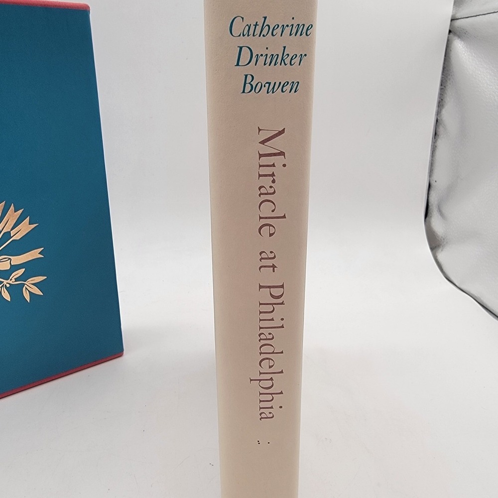 Catherine Drinker Bowen Miracle at Philadelphia Hardcover Slipcase 1986  Good - Picture 2 of 9